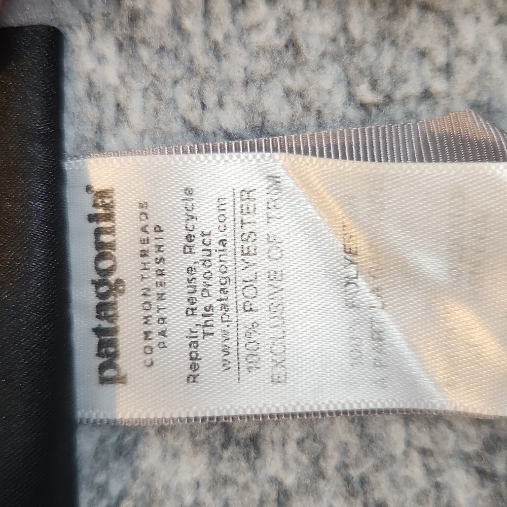 Patagonia Women's‎ Better Sweater Coat in Heather Gray Size Small - Picture 4 of 14